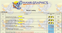 Desktop Screenshot of hawk-graphics.com