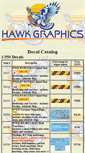 Mobile Screenshot of hawk-graphics.com